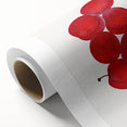 Art Deco style poster of assorted fruits in vibrant colors on rolled canvas, ideal for nursery wall art.