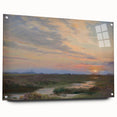 Impressionist Sunset Landscape - Evening at Skagen by P.S. Krøyer