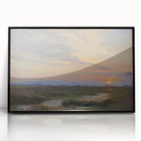 Impressionist Sunset Landscape - Evening at Skagen by P.S. Krøyer