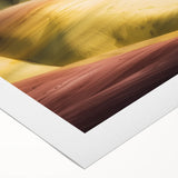 Stunning rolled canvas artwork depicting vibrant canyons in a landscape design, showcasing rich colors and intricate details, perfect for home decor.