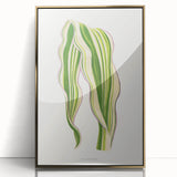 Historical Romanticism Canvas: Green Zea Japonica - Classic Art Prints