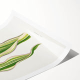 Historical Romanticism Canvas: Green Zea Japonica - Classic Art Prints