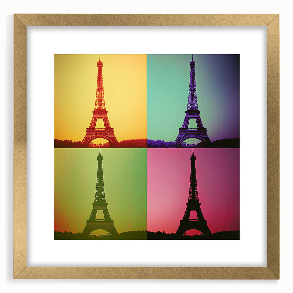 Extra large abstract art print with textured design in gold and white, framed, ideal for living room decor.