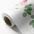 Neoclassical Crenate Cabbage Rose Print - Botanical Art by Redouté