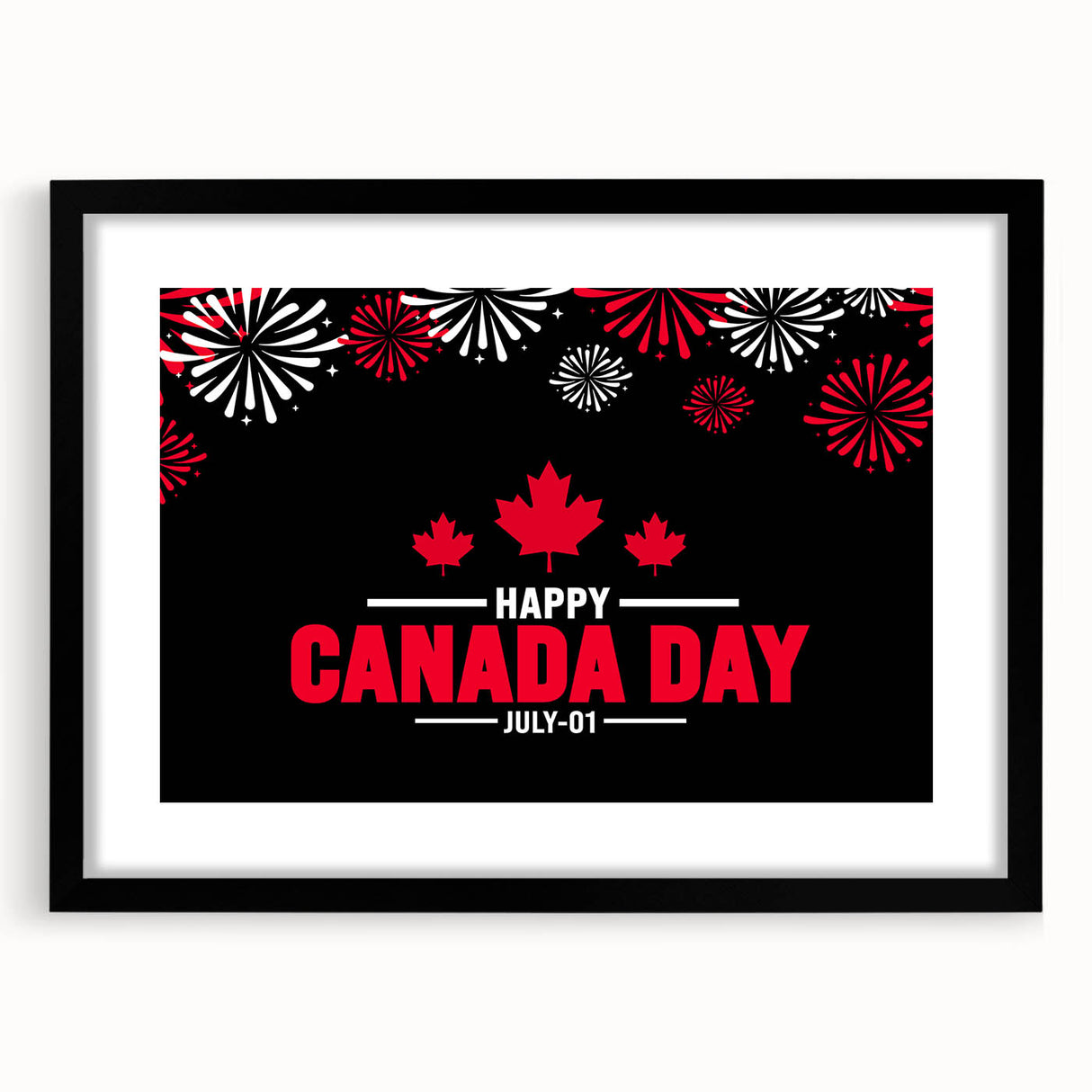 Maple Leaf Wall Art & Patriotic Canada Prints - Canada Day Decorations
