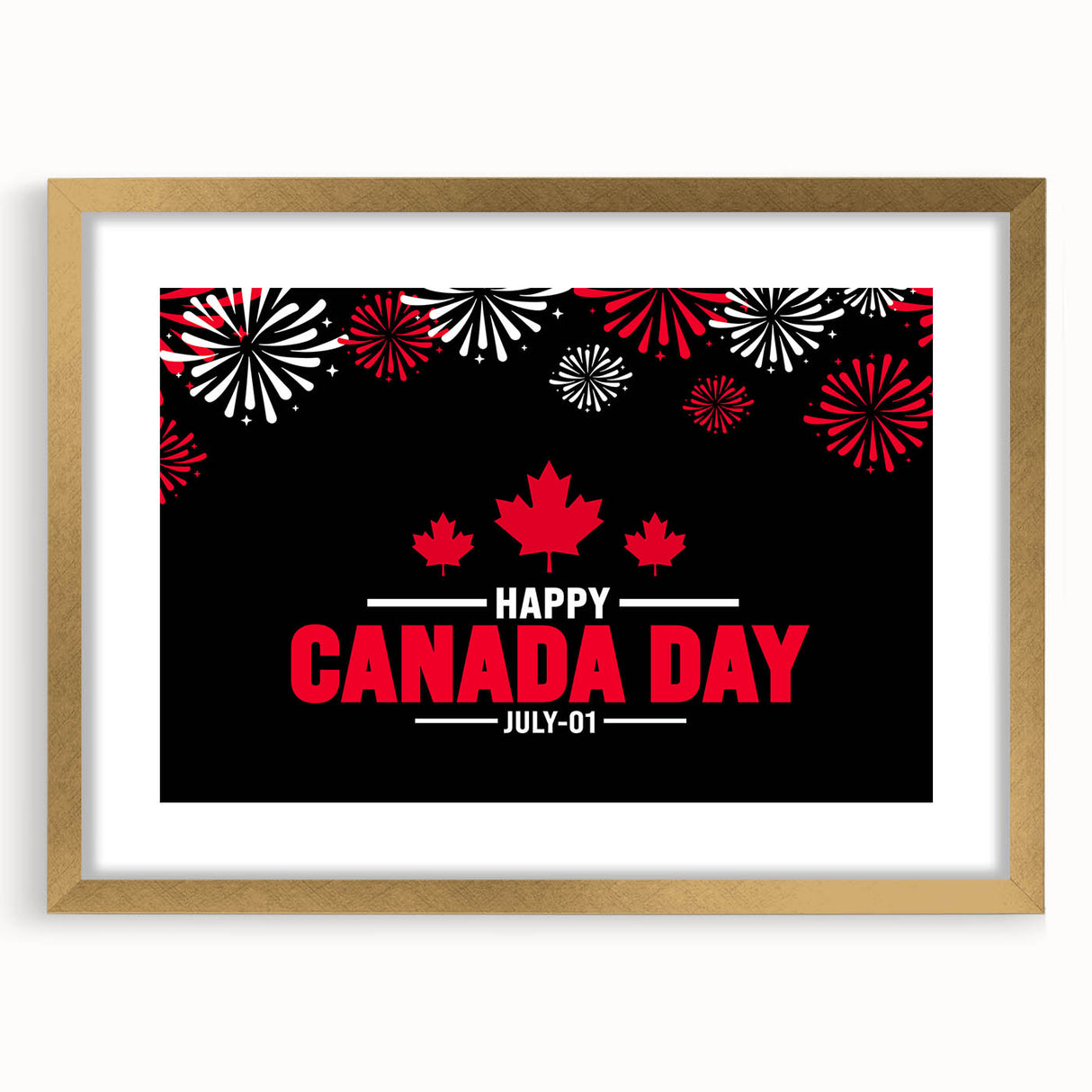 Maple Leaf Wall Art & Patriotic Canada Prints - Canada Day Decorations