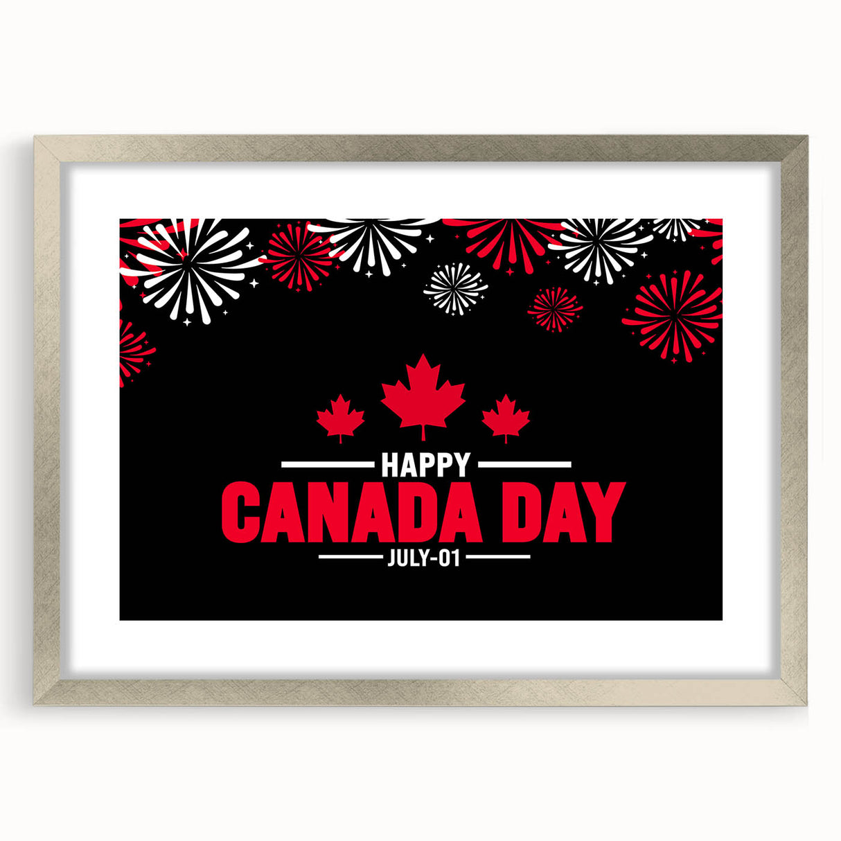 Maple Leaf Wall Art & Patriotic Canada Prints - Canada Day Decorations