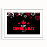 Maple Leaf Wall Art & Patriotic Canada Prints - Canada Day Decorations