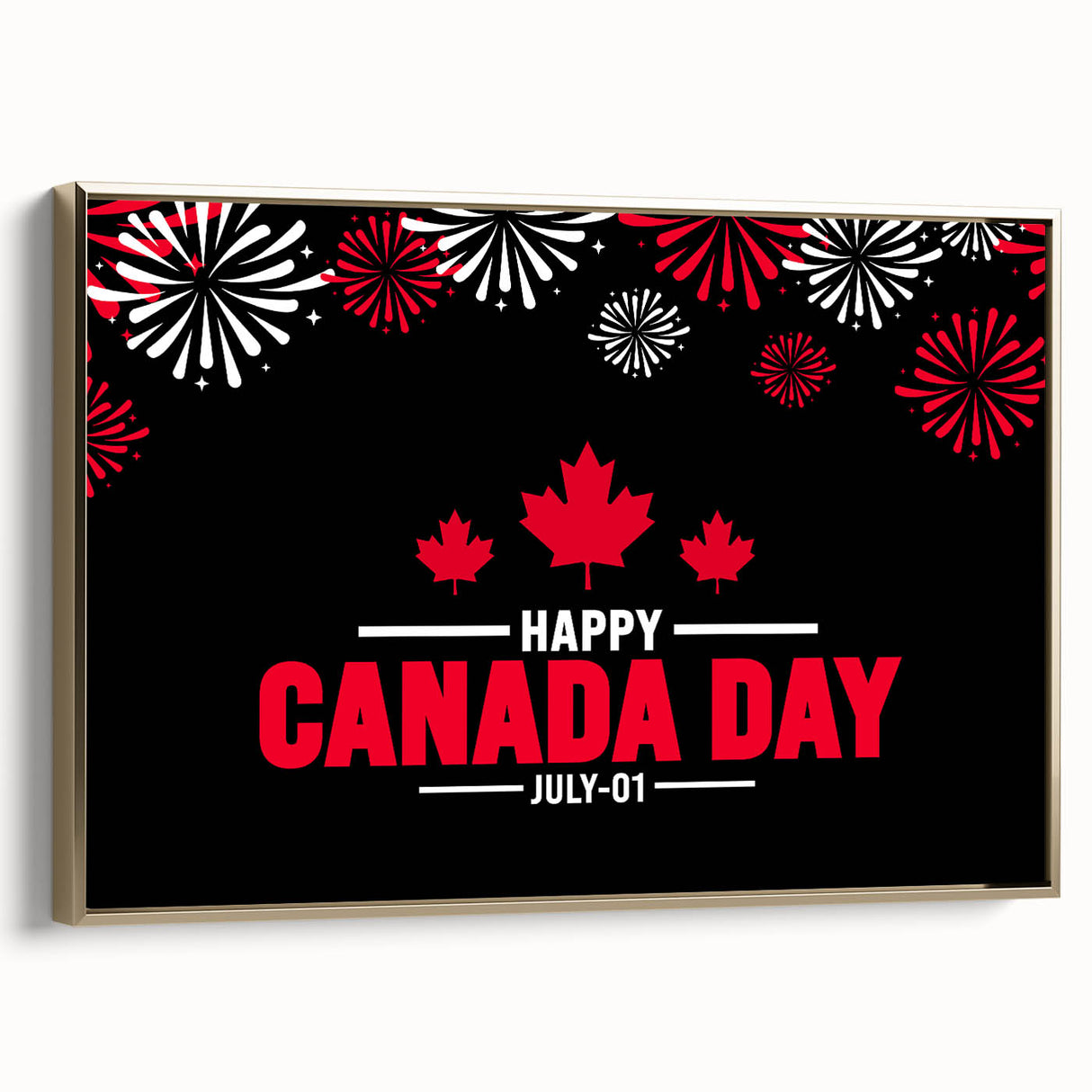 Maple Leaf Wall Art & Patriotic Canada Prints - Canada Day Decorations