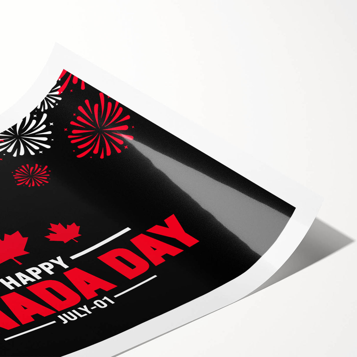 Maple Leaf Wall Art & Patriotic Canada Prints - Canada Day Decorations