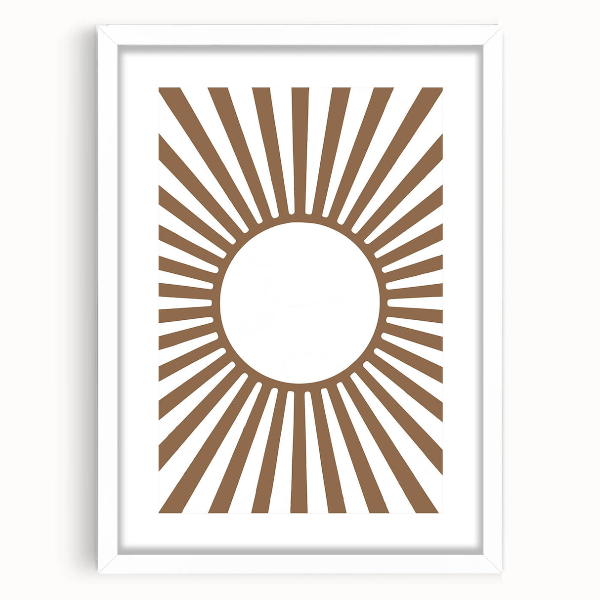 Boho Sunburst - Boys Room Wall Art Kids Bedroom Decor