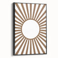 Boho Sunburst - Boys Room Wall Art Kids Bedroom Decor