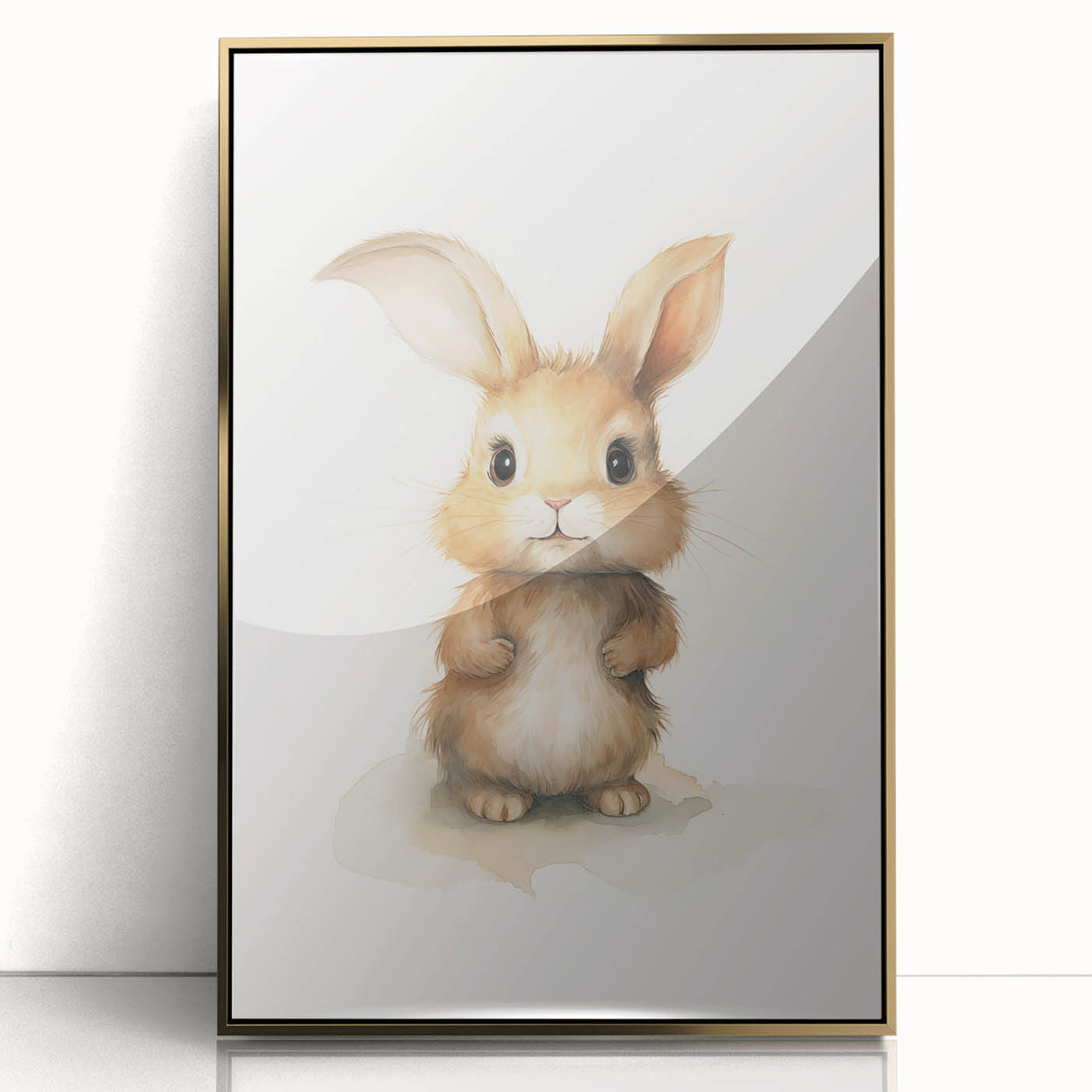 Adorable Bunny Nursery Wall Art - Baby Room Decor Print