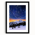 Black landscape frame with mat, showcasing a modern design, perfect for displaying artwork or photographs. Ideal for home decor, enhancing any space with elegance.