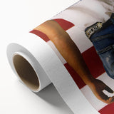 Retro Wall Art – Bruce Springsteen Born in the USA Canvas Print