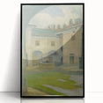 Renaissance Courtyard Art Print by Lajos Csordák – Serene Masterpiece