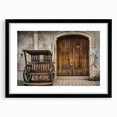 Abstract art print featuring textured, colorful swirls on a large framed canvas, ideal for living room decor.