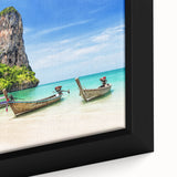 Extra large black wall art featuring a textured, colorful Asian scenery on framed canvas, ideal for living room decor.