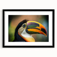 Landscape art painting of a Central American scenery in Belize, depicted in vibrant colors on a vintage poster.