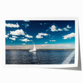 Extra large rolled print of a serene Estonian landscape with soft floral elements, ideal for art wall dining room.