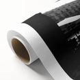 Art Deco poster of Rome landscape in muted earth tones on rolled canvas, ideal for nursery wall art or dining room.