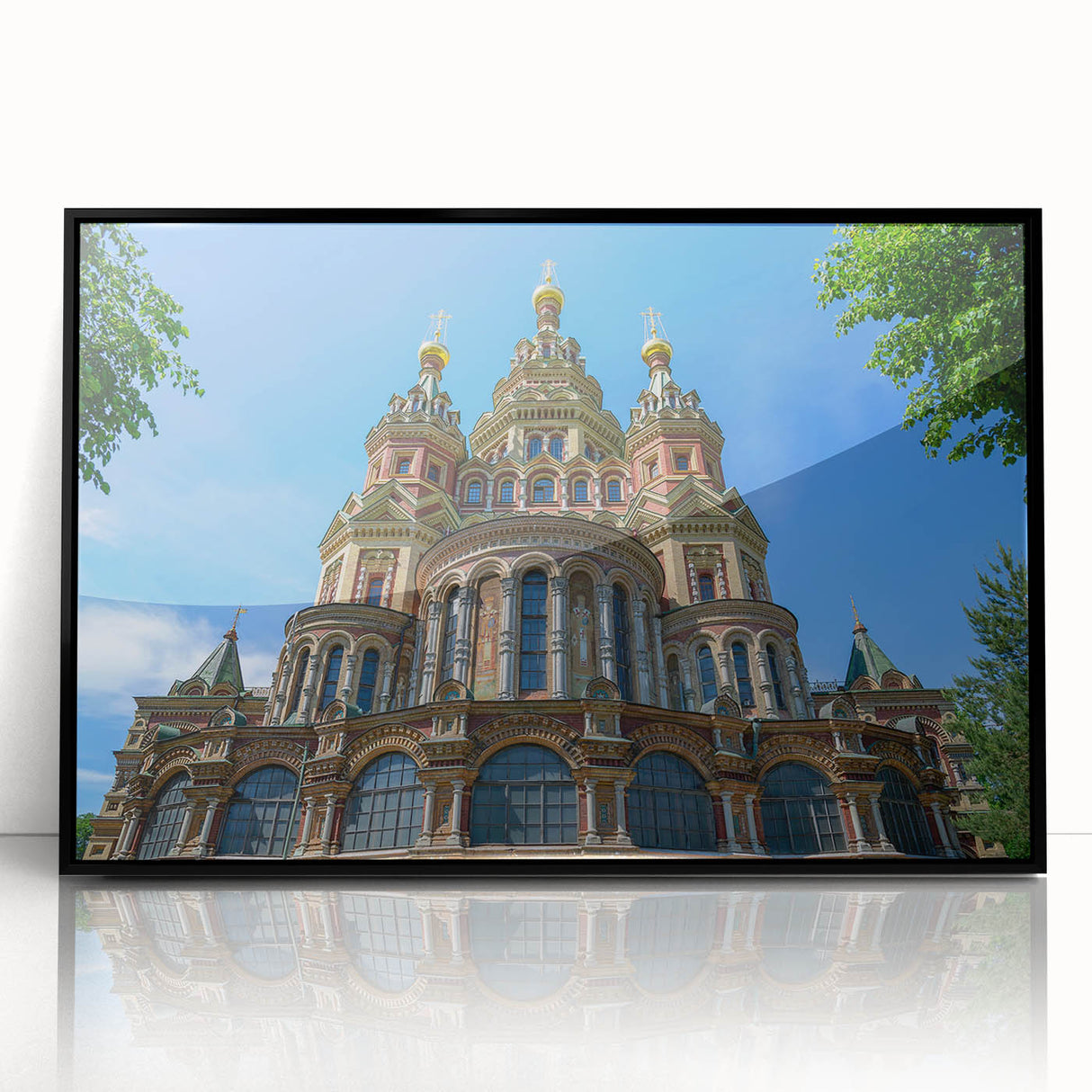 Large abstract wall art of St.