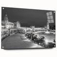 Acrylic print of Andalucia, Spain scenery in soft pastel tones, suitable for bedroom or dining room decor.