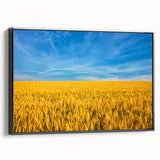 Black and white landscape art painting of a European scenery on framed canvas, suitable for bedroom wall decor.