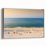 Framed canvas featuring a vintage-style Alabama landscape in muted colors, ideal for enhancing living room decor.