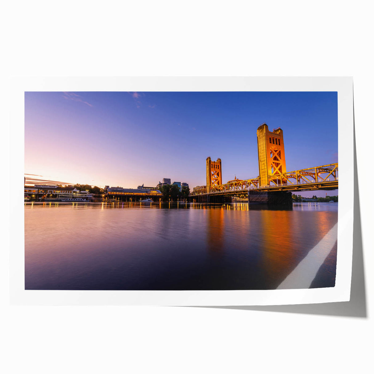 Extra large rolled print featuring a floral scene in Sacramento, ideal for art wall dining room decor.