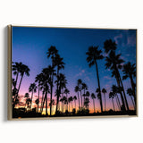 Framed canvas vintage poster art of San Diego scenery in gold and black, ideal for extra large living room wall.