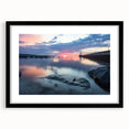 Extra large, colorful abstract art print of a textured Minnesota landscape on a framed canvas, ideal for living room decor.