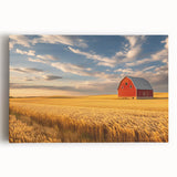 Black and white photo of North Dakota scenery on large stretched canvas, ideal for kitchen wall art.