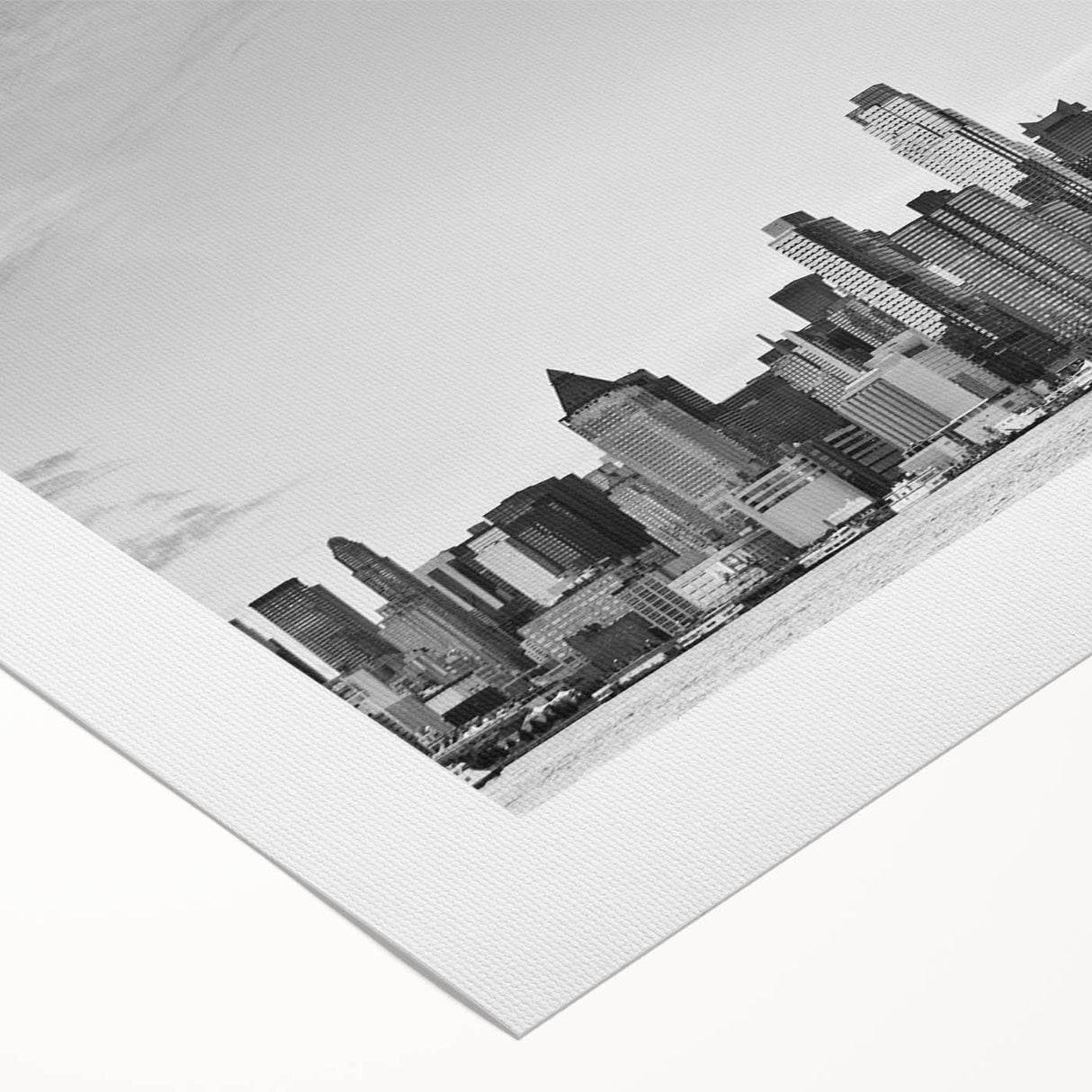Art deco poster featuring the Statue of Liberty in monochrome tones on rolled canvas, suitable for dining room decor.