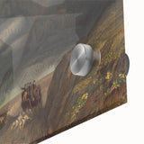 Classic Romantic Paintings - Penmaenmawr Stormy Landscape Canvas Art