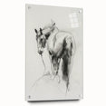 Acrylic glass display showcasing a whimsical animal design, featuring vibrant colors and detailed illustrations, secured with decorative pins for a playful presentation.