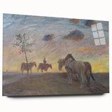 Impressionist Landscape - Evening Landscape by Theodor Philipsen Print