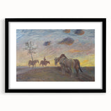 Impressionist Landscape - Evening Landscape by Theodor Philipsen Print