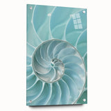 Large abstract wall art on acrylic glass depicting vibrant summer hues, ideal for bedroom or dining room decor.