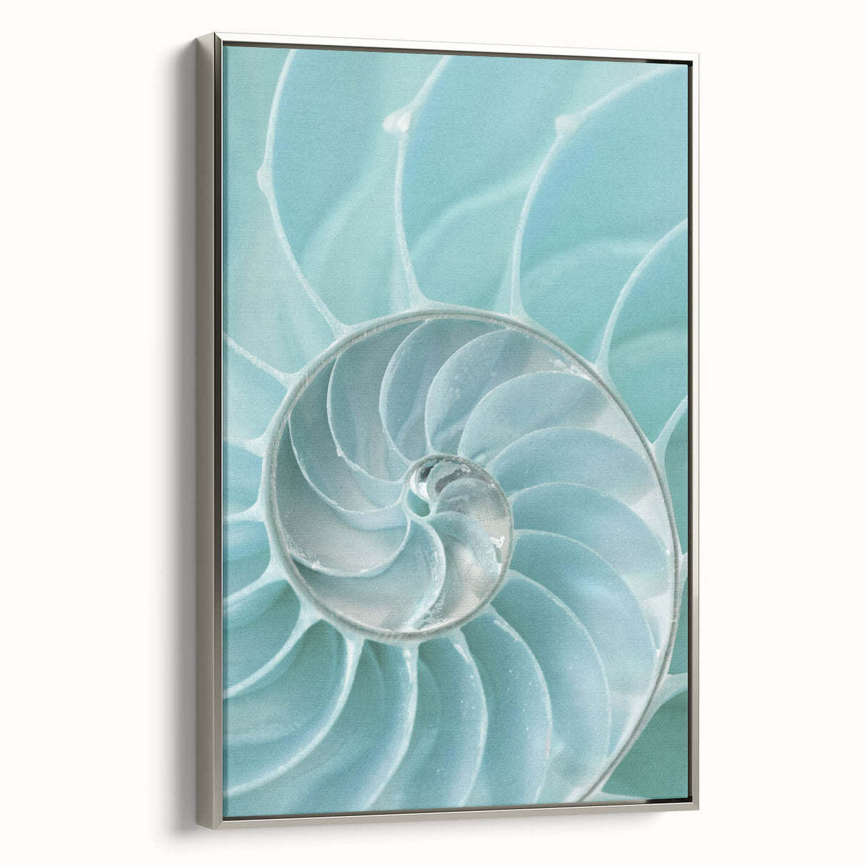 Vintage-style landscape art painting on framed canvas, featuring a colorful summer scene with black and silver accents.