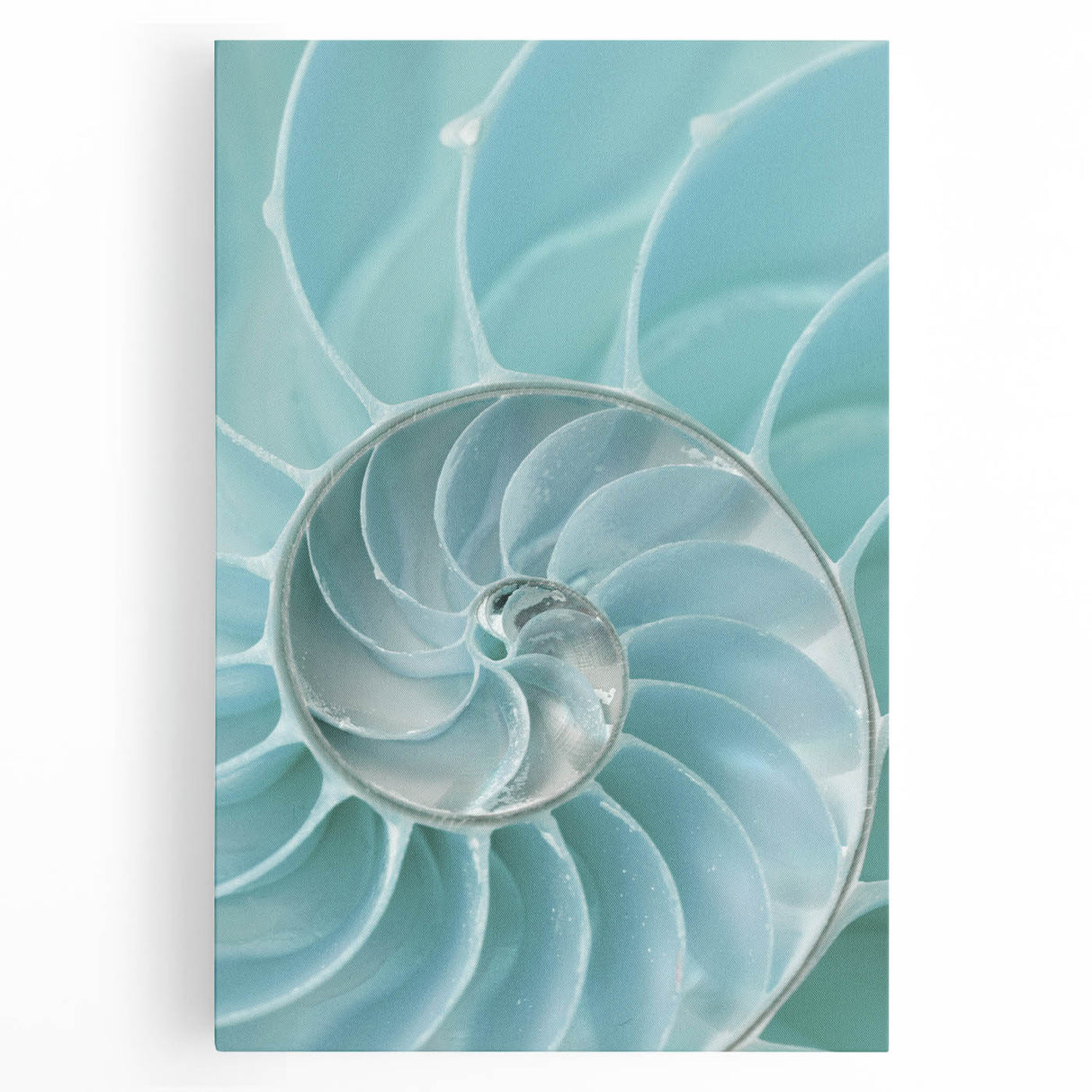 Black and white abstract design on large stretched canvas, ideal for kitchen wall art.