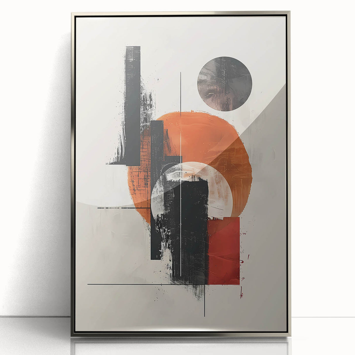 Framed Dining Room Prints – Abstract Canvas Art for Dining Area