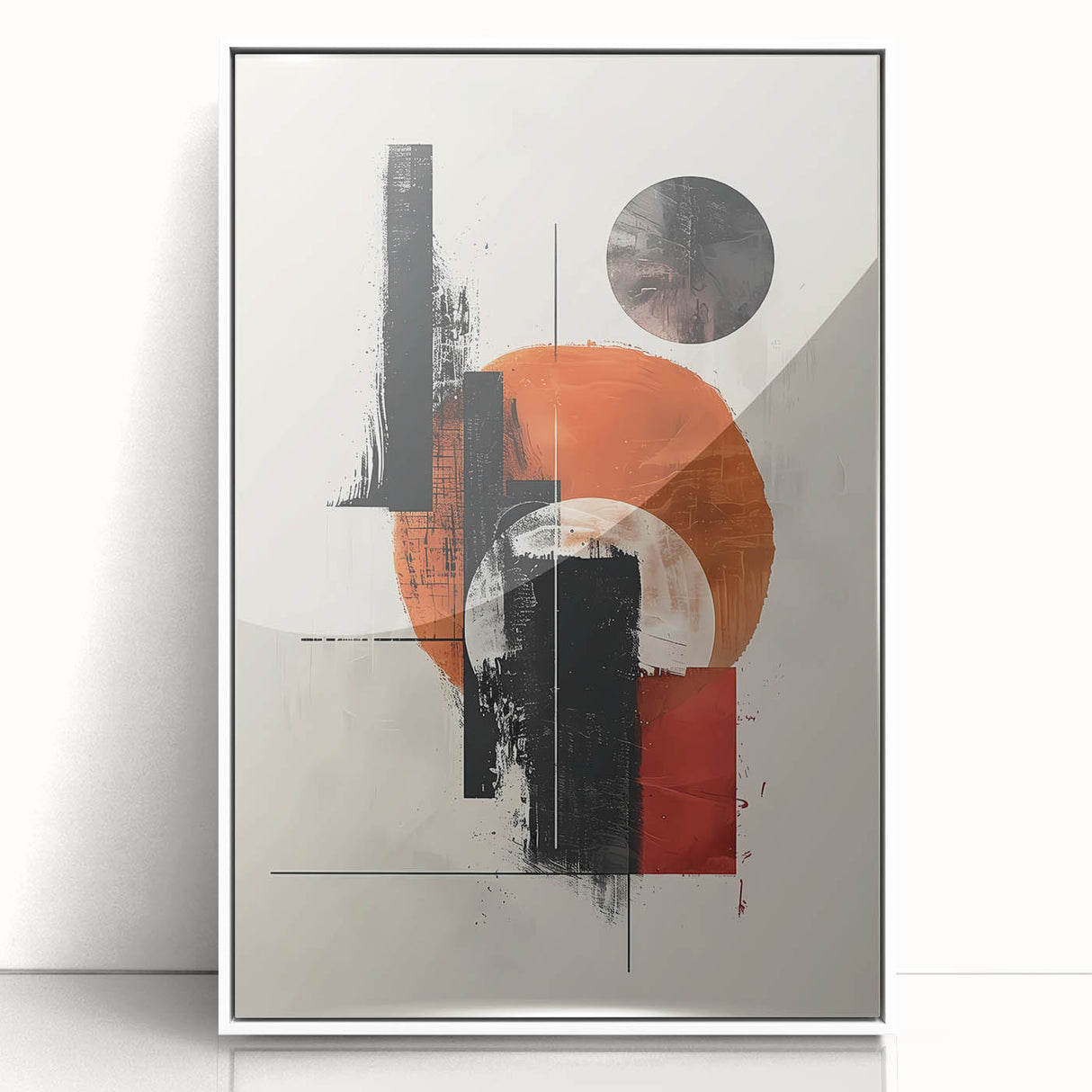 Framed Dining Room Prints – Abstract Canvas Art for Dining Area