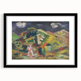 Expressionism Wall Art - In the Pasture by Arnold Peter Weisz