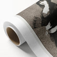 Impressionism Wall Art - Mysterious Woman in Black - Classic Art Etching Print