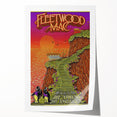 Fleetwood Mac Retro Wall Art - Vintage Prints & Mid-Century Poster