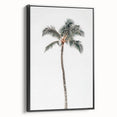 Black and white landscape art painting on a framed canvas, featuring a vintage poster style, ideal for bedroom decor.