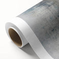Abstract landscape wall art on rolled canvas, showcasing vibrant colors and fluid shapes, ideal for modern home decor. Packaged securely in a cardboard tube for safekeeping.