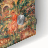 Farmhouse by Renoir: Idyllic Impressionist Garden Scene Wall Art