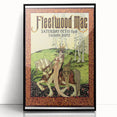 Fleetwood Mac Retro Wall Art Vintage Prints Mid-Century Modern